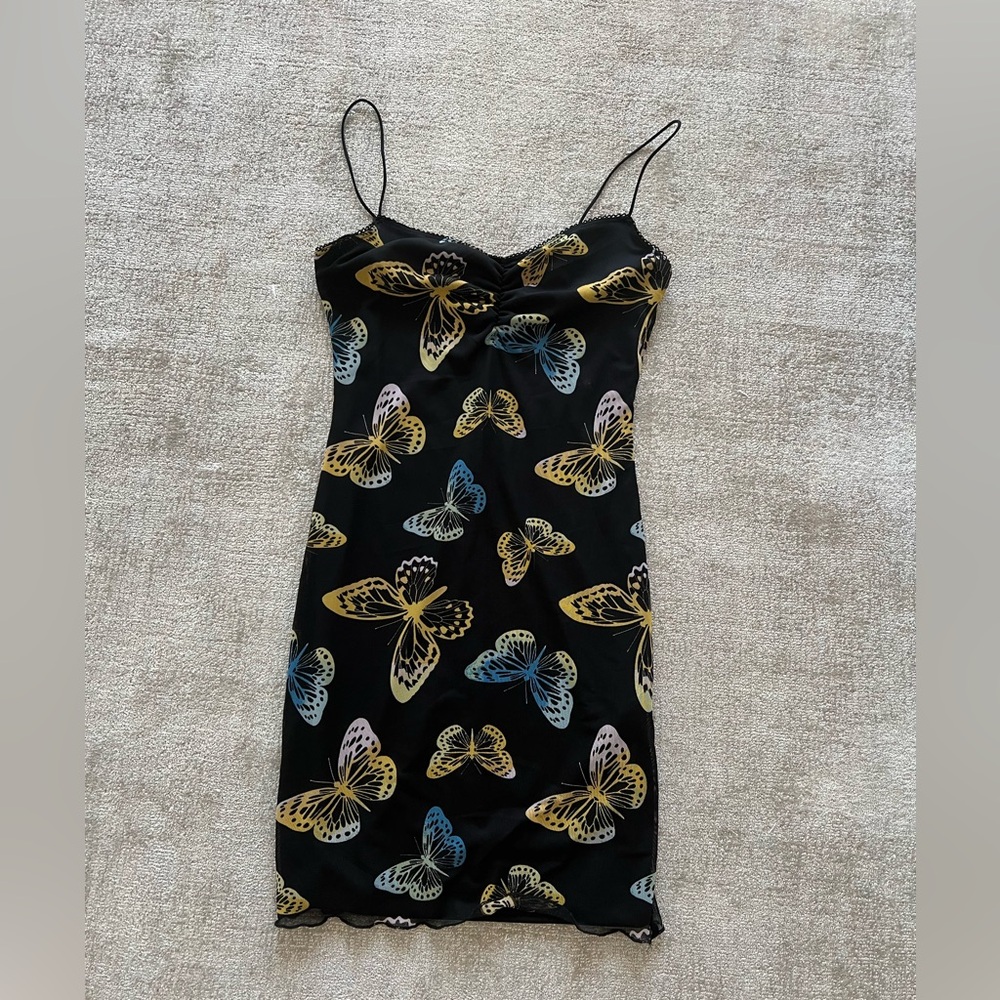 Butterfly Mini Dress